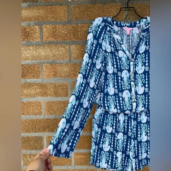 Lilly Pulitzer Elsa Romper small - Picture 5 of 11